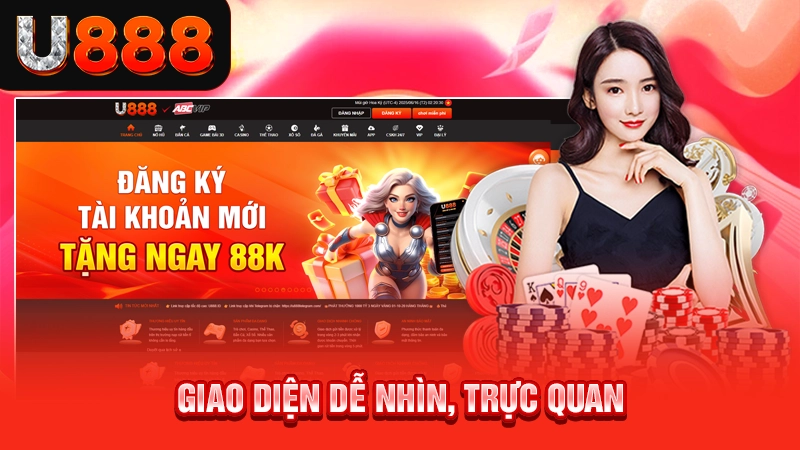 Truy Cập Trang Chủ Nhà Cái Uy Tín Số 1 Châu Á 4 Giao diện dễ nhìn, trực quan